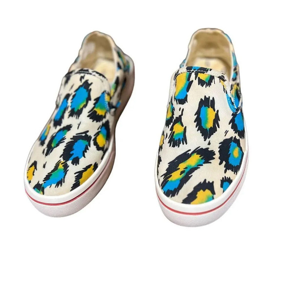 R13 Slip Sneaker Colorful Leopard Sneaker - Picture 11 of 13